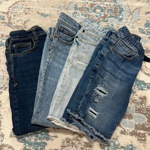 Lot of boys size 8 jeans. 2 shorts & 2 pants. Old Navy, Art Class & Cat & Jack.